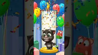 Tom  so Happy #edit #challenge #talkingtom #cat #mytalkingtom #funny #mytalkingtom2