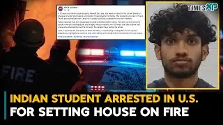 Indian Student In U.S Arrested For Arson Case | Indians In The U.S.
