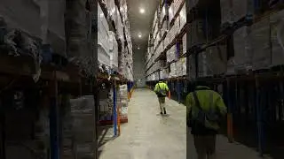 Smart Dimming Controller on Lights in Cold Storage Warehouse
