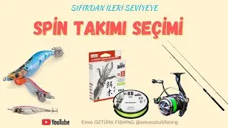 Spin Takımı seçimi Kıyıdan Kalamar avı için