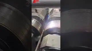 Обзор работы резьбонарезного станка CERTON z28 200 #machine  #shortvideo #manufacturing #cnc
