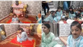 Aaj bhai ke bacche ka Chilla tha🥰👌