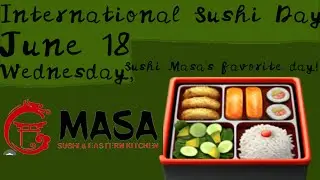 International Sushi Day - June 18th #sushi #japan #rice #avacado #shorts #video #funny