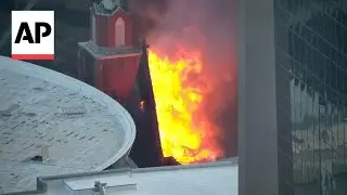 Fire severely damages historic First Baptist Dallas church sanctuary