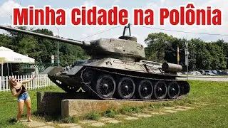 Minha CIDADE na POLÔNIA - SANOK. Conheça a Polônia com a GRINGA falando PORTUGUÊS!