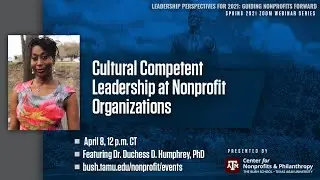 Cultural Competent Leadership at Nonprofit Organizations