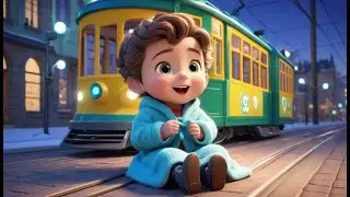 The Shy Tram Is Waiting to Go 🚋 | Nursery Rhymes for Kids & Baby Songs