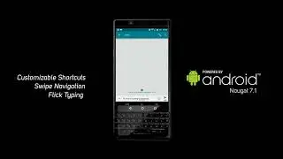 BlackBerry KEYone LIMITED EDITION BLACK Smart keyboard