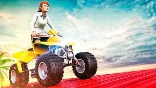 Bike Racing Games - High School Girl ATV Stunt Extreme Game - Gameplay Android free games