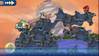 Worms Armageddon Survival Mode.