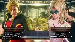Street Fighter V Champion Edition: ShadowAce50 (ED) Vs iDom (POISON)