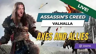 LIVE: 𖤍 Old wounds. Aesir difficulty. Part 49. | Assassin's Creed Valhalla