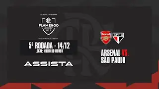 Flamengo Adidas Cup Sub-16 | Arsenal x São Paulo - AO VIVO - 14/12