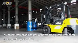 Double Drum Handler｜Axon Forklift Attachments