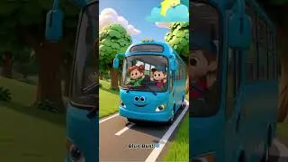 What Color Is the Bus? 💙 Blue Bus!