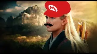 Legolas is Super Mario