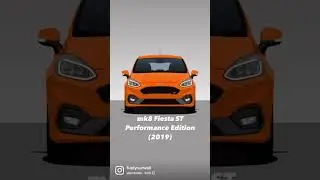 Ford Fiesta ST mk7 & mk8 evolution #fiestast