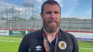 Michael Bostwick post-Brackley Town