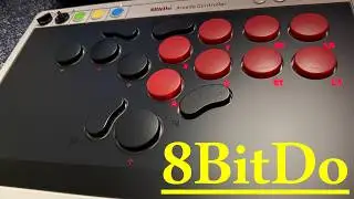 Best Wireless 8BitDo Leverless Arcade Controller Unboxing/Overview