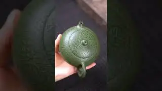 Green clay teapot - Yixing teapot