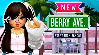 *NEW* HIGH SCHOOL UPDATE IN BERRY AVENUE RP! ROBLOX #roblox #berryave #berryavenueroleplay #robloxrp