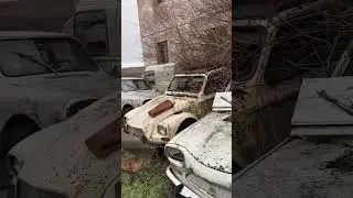Citro&euml;n antiguos detenidos en mitad de la nada