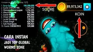 Tutorial Game Guardian | Game Cacing | Worms Zone .io