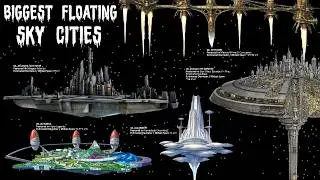 15 Biggest Floating Sky cities in fiction