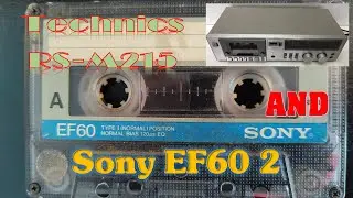 CC00017 Sony EF60 2 A side and Technics RS M215