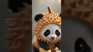 small panda baby#ai #shortvideo #viral