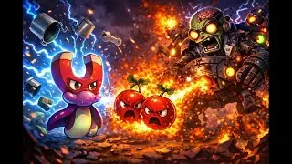 MagnetoSeta vs Dr. Zomboss Subtiburotronico - PvZ 2 Gardenless
