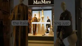 The Italian Secret to Owning Just a Few Amazing Outfits  #shopping #italianelegance #maxmara