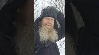AI.  Beard hike on Lake Superior. #porcupines #UP #aigenerated  #hiking #winter #closeenough