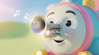 Смеющийся поезд говорит «Чук Чук» 🚂😆🎶 | мультфильм для детей и весёлые приключения