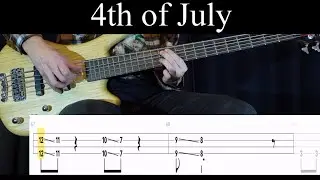 4th of July (Soundgarden) - Bass Cover (With Tabs) by Leo Düzey