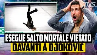 Ilia Malinin sconvolge le Olimpiadi e Djokovic con il salto mortale all&rsquo;indietro vietato da 50 anni