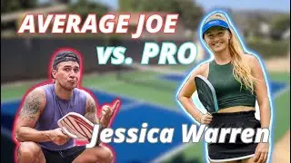 I Beat A PICKLEBALL PRO!!