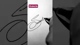 Susmita Name Signature Style ✍️ | How To Create Your Own Amazing Signature | #shorts #youtube