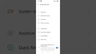 Realme swipe gestures mode