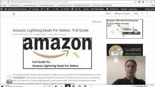 Amazon Lightning Deals For Sellers