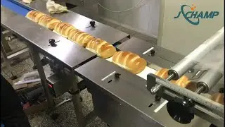 Good price Reciprocating flow wrapper machine for baking bread manufacture in china for sale
