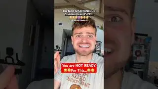 Самое СПОНТАННОЕ христианское видео ВСЕГДА!!! 🤪✝️😱😭🤪 #ИисусЛюбитТебя #Христианин #Смешное