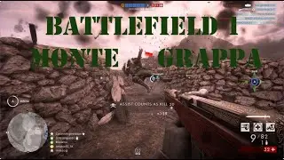 Battlefield 1 PC Gameplay Multiplayer No Commentary [2026] : Monte Grappa (60 FPS)