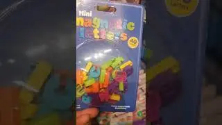 Magnetic letters #asmrsounds #short #shortvideo #magnetic #toysforkids