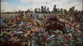 1.000.000 Footman VS 20K Weapon Soldiers + 10 Tanks Ultimate Epic Battle Simulator 2