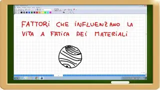 fattori che influenzano la vita a fatica dei materiali (parte 2)