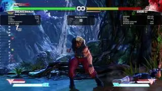 SFV: Nash - Corner Throw Setup (S2)