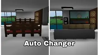 [Mini Block Craft Piston] Automated Furniture Changer