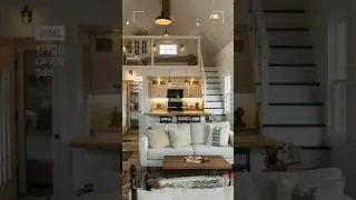 Cozy Tiny House Loft Design  Small Space Living Inspiration #TinyHouse #LoftDesign #SmallSpaceLiving
