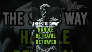 The Stoic Way to Handle Betrayal Betrayed || Stoic Philosophy